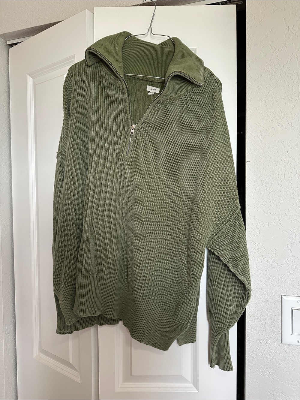 Aerie Quarter Zip Sweater
